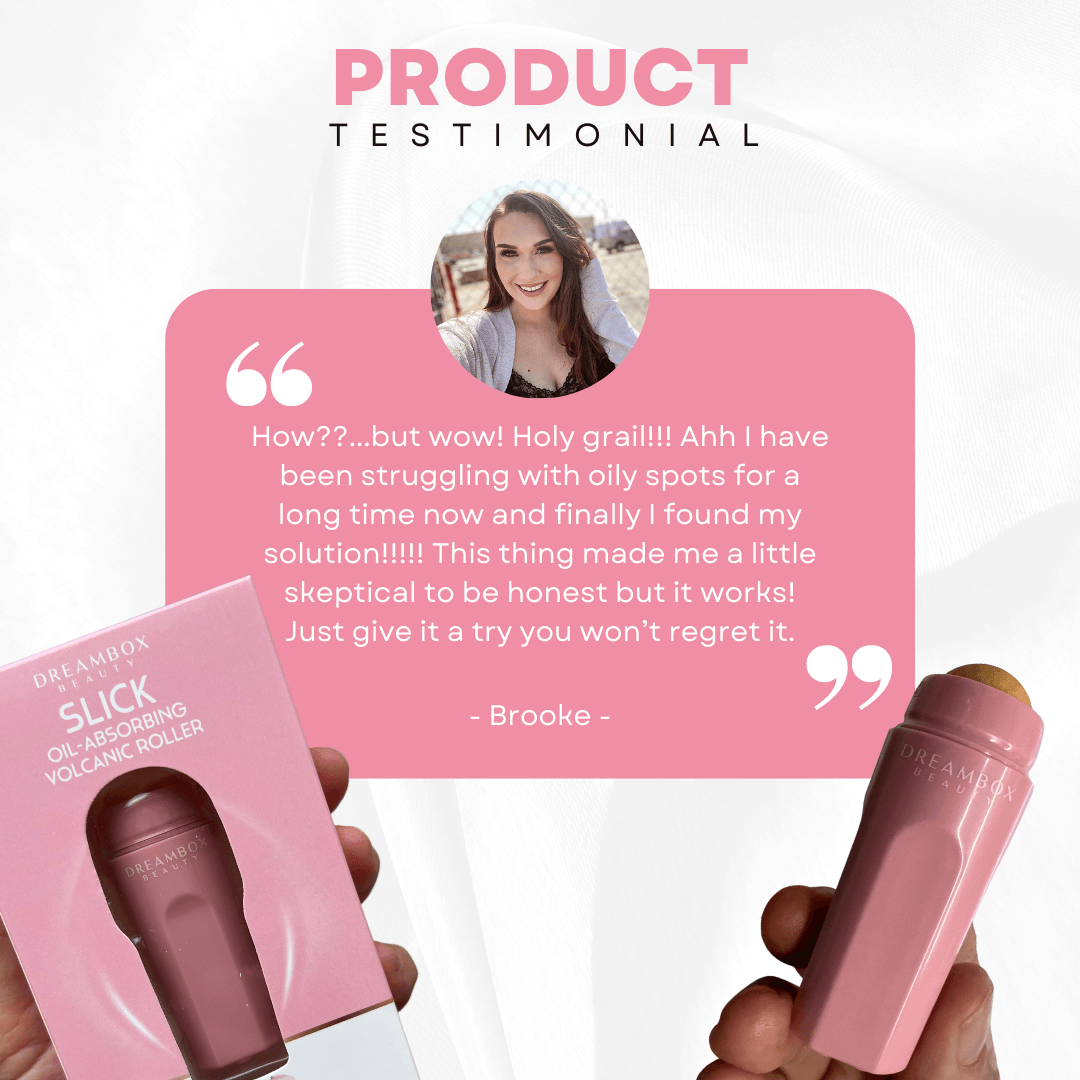 Slick Oil Absorbing Volcanic Roller [Removes Oil & Shine]