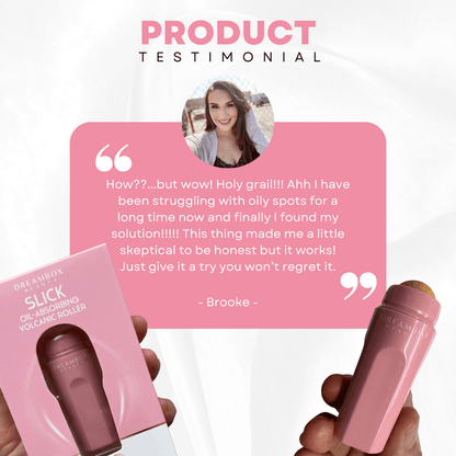 Slick Oil Absorbing Volcanic Roller [Removes Oil & Shine]