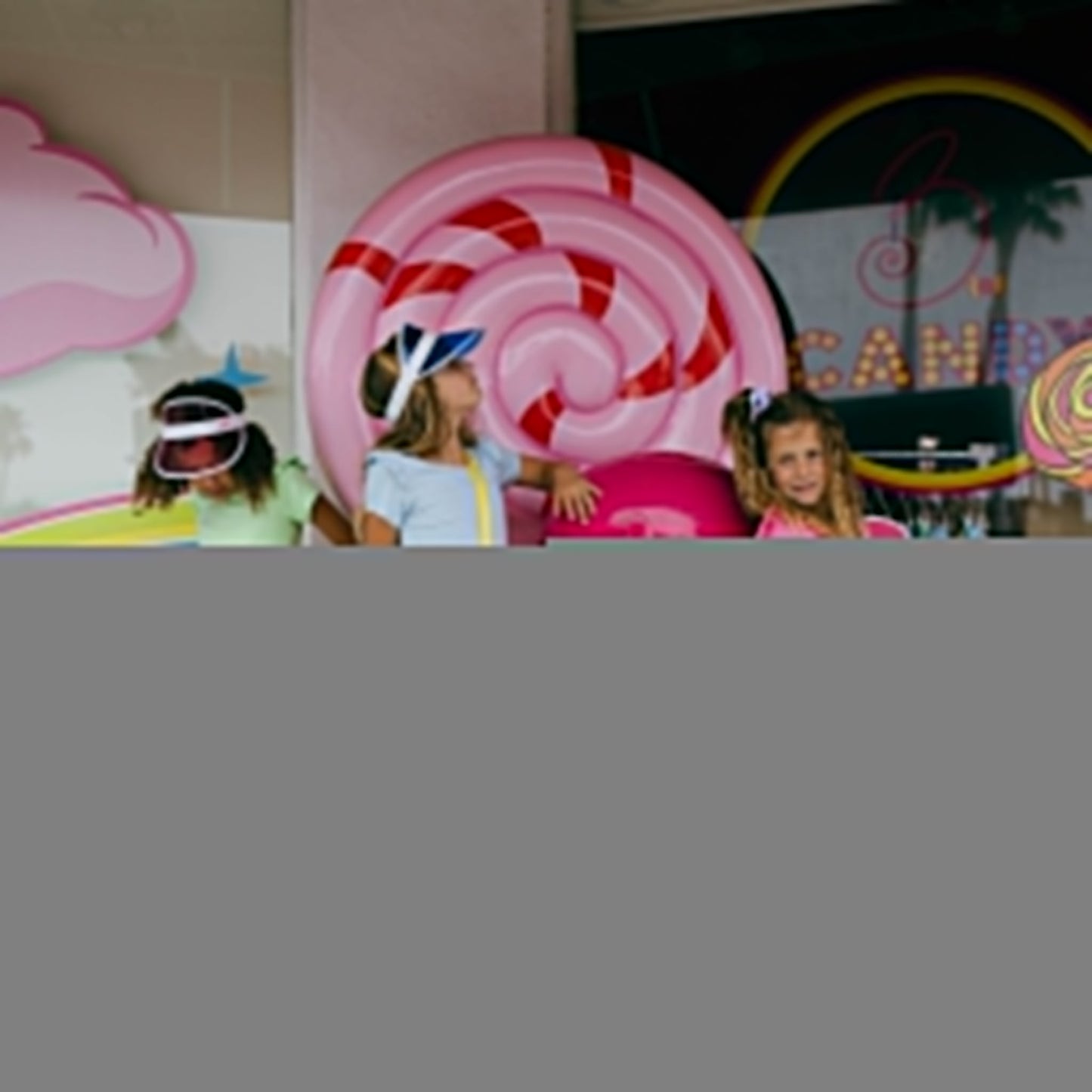 Flared Leggings (Lightweight) - Neon Blue