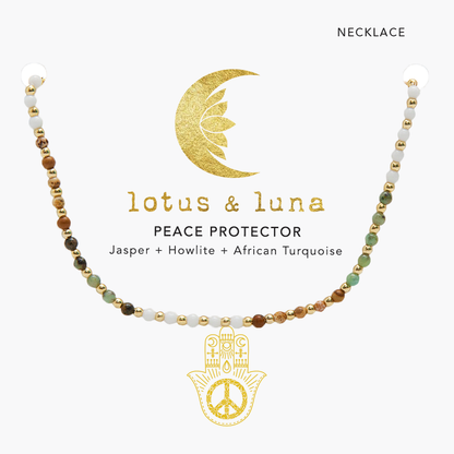 Peace Protector 2mm Healing Necklace
