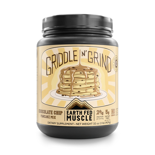 Earth Fed Muscle - Pancake Mix Chocolate Chip, 2 lb - Gluten Free Breakfast