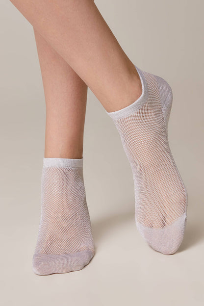 Ankle Socks Conte Active - 277 Viscose With Openwork Weaving