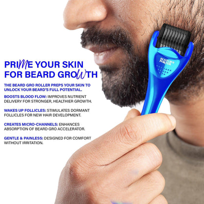 Scotch Porter Beard Gro Roller Kit