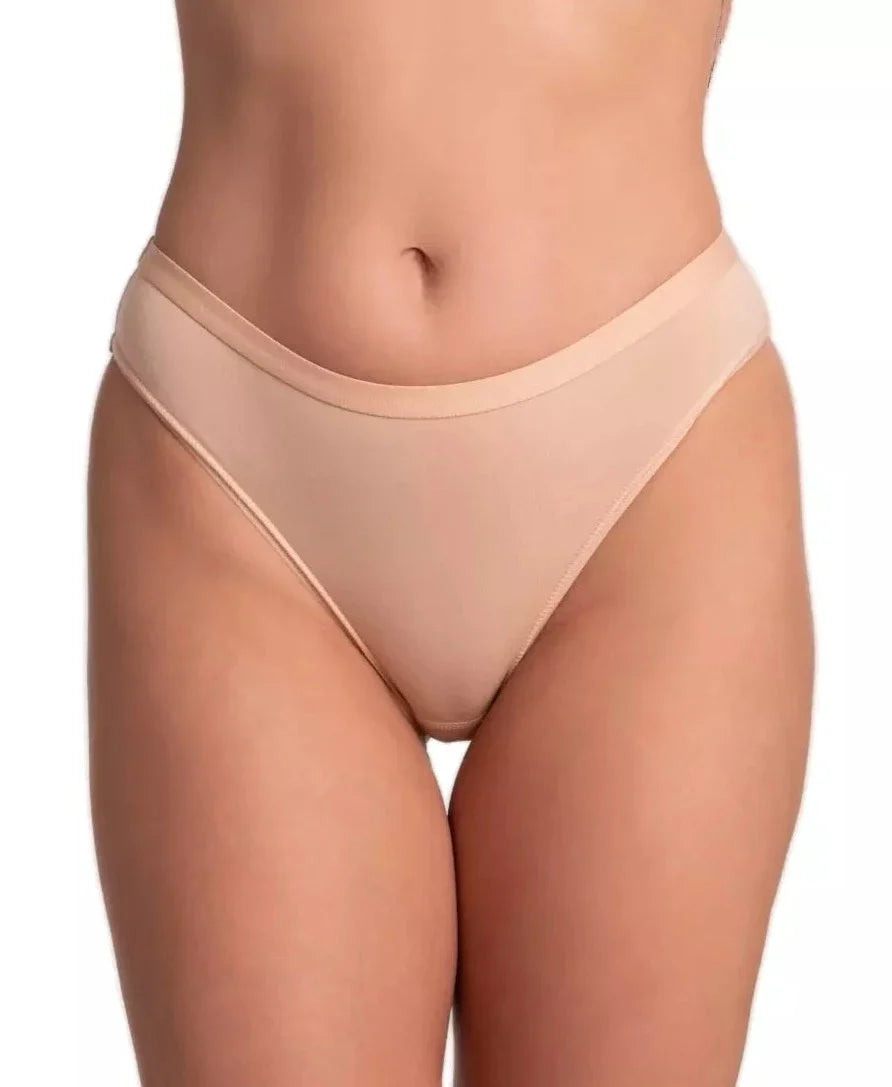 Cotton Panties Milavitsa 265430 - Medium-Waisted Slip