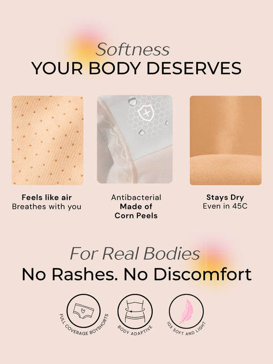 Corn Bae Cloud-Soft Lacy Boyshorts