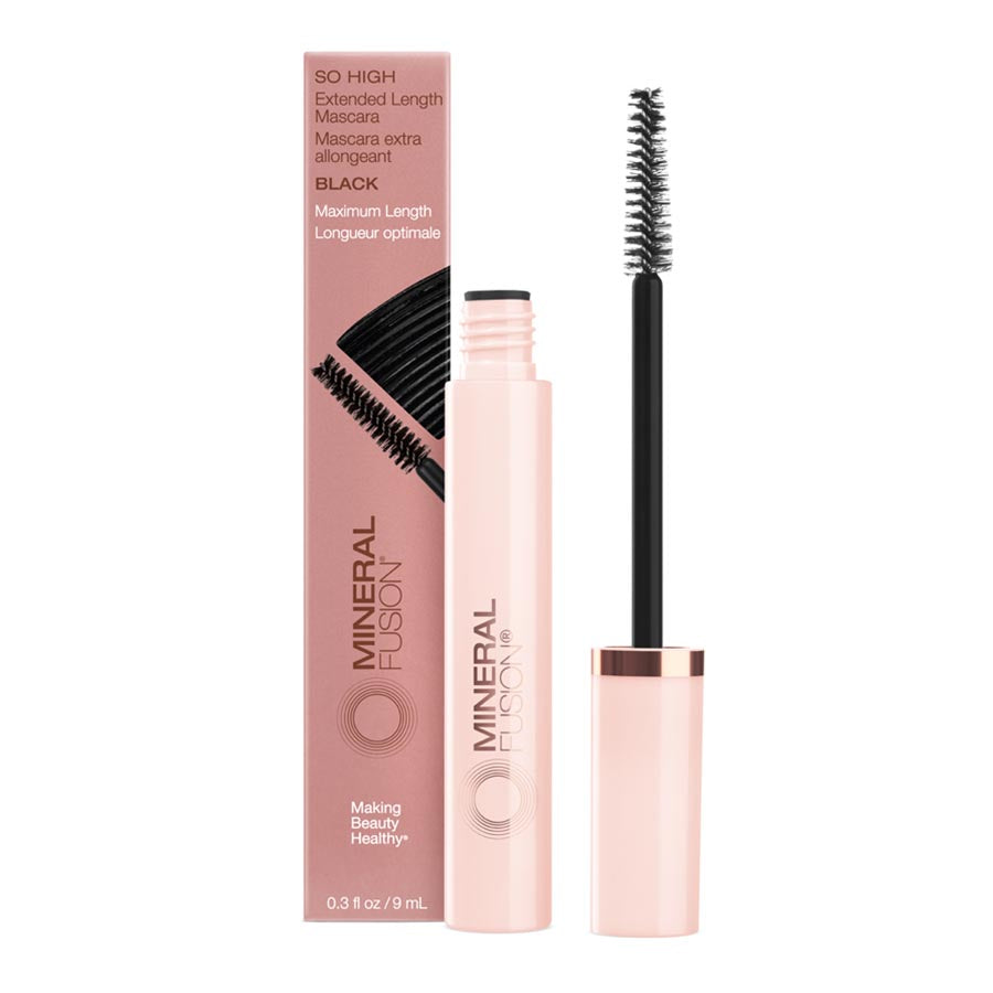 Mineral Fusion Extended Length Black Mascara - 0.3 Fl Oz