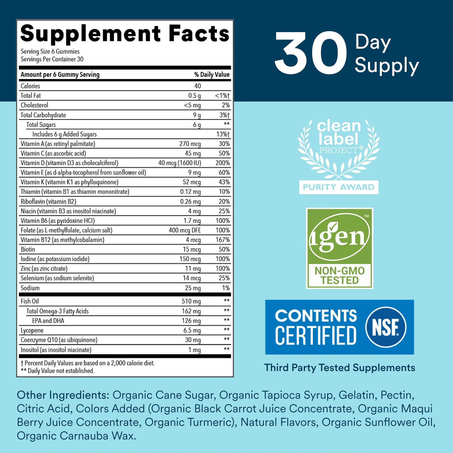 Smartypants Gummy Vitamins: Men's Complete Multivitamin (120 Count)