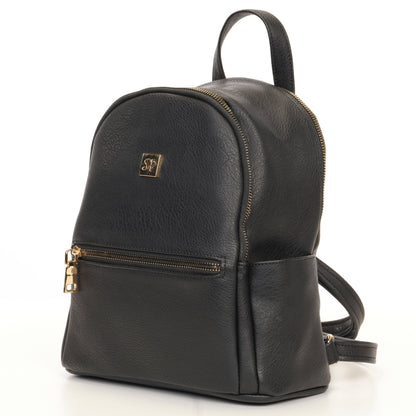 The Sleepy Panda Mini - Vegan Leather Mini Backpack