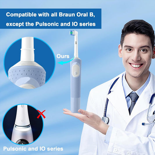 Replacement Toothbrush Heads for Oral B Braun,12 Pack Soft Electric Toothbrush Heads,Deep and Precise Cleaning for Oral B Replacement Heads Precision Refills