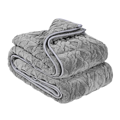 Weighted Blanket, 20 Lbs, 60 X 80 In Queen Size, Sherpa Fleece Heavy Blanket With Glass Beads, Soft Warm Cozy Fluffy Touch, For 200-250 Lbs Adults, Anxiety Stress Relief, Improve Sleep, Grey