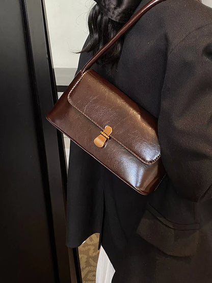 PU Leather Shoulder Bag