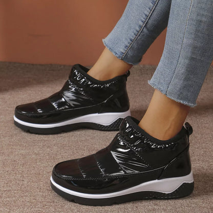 Warm Round Toe Boots