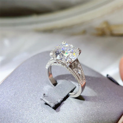 5 Carat Moissanite 925 Sterling Silver Ring