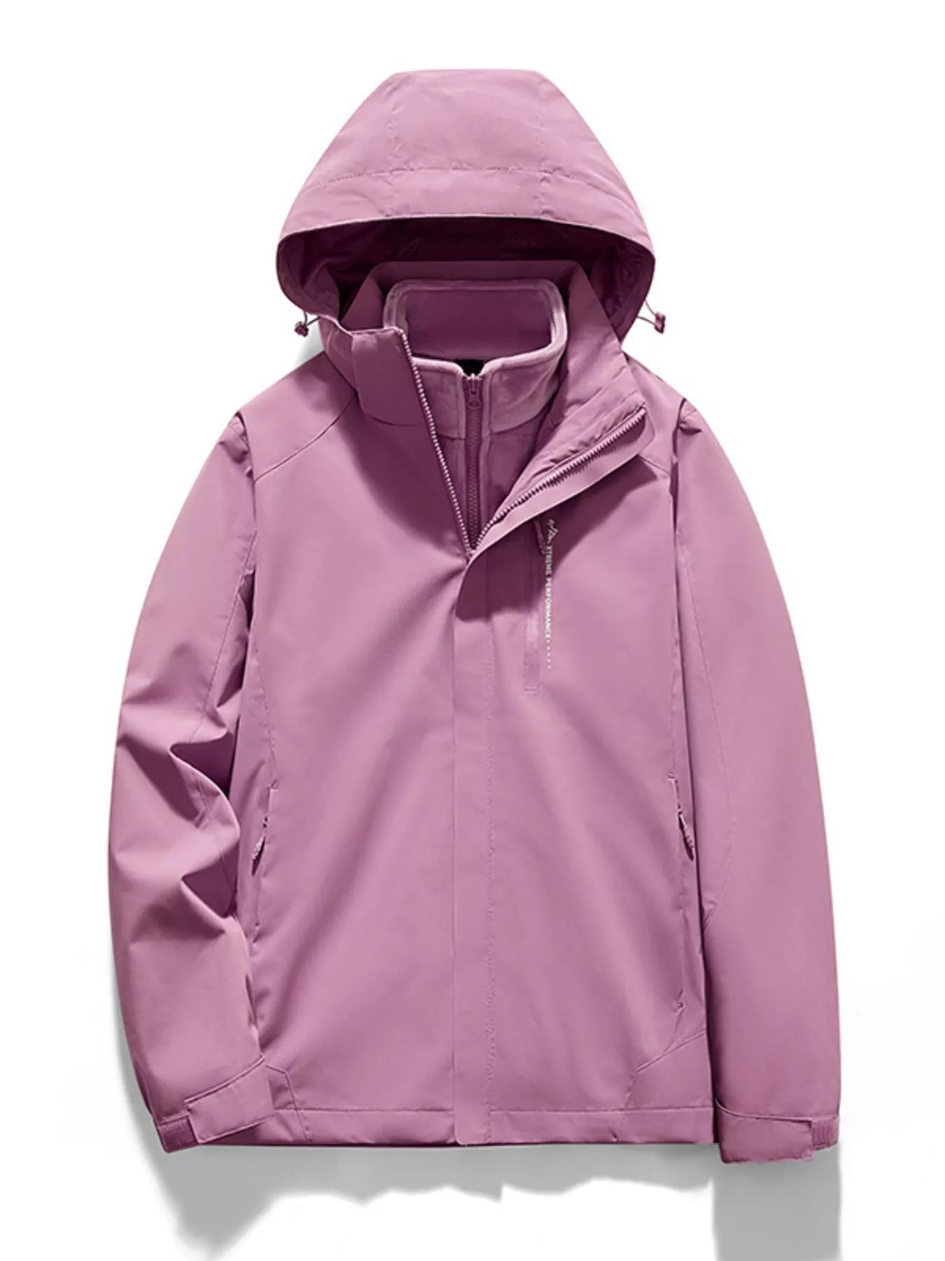 Men's Plus Size Hooded Windproof Outdoor Jacket