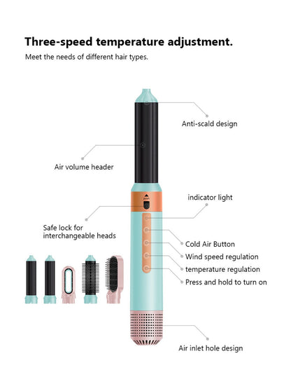 5-in-1 Hot Air Brush