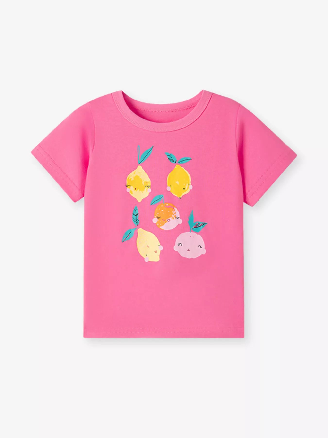 Children's Cartoon Fruit Short Sleeve T-Shirt