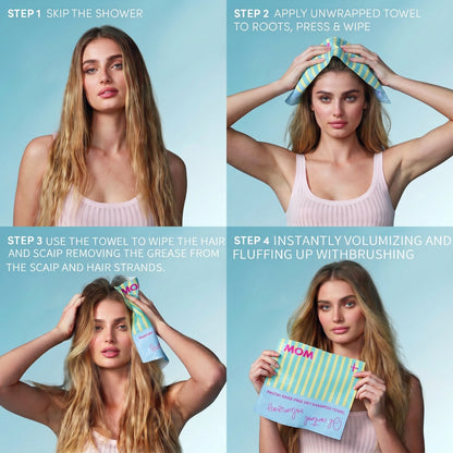 C-H011 No-rinse Shampoo Towel