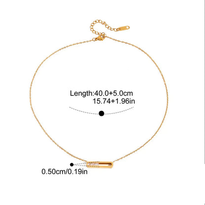 18K Gold-Plated Pendant Necklace