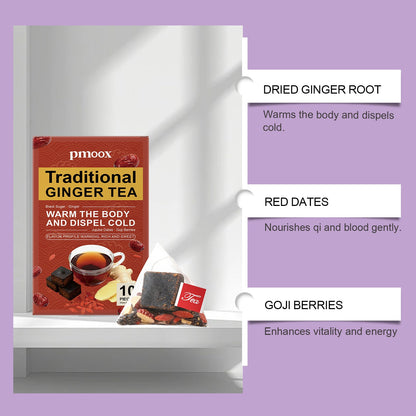 Traditional Ginger Jujube And Brown Sugar Tea