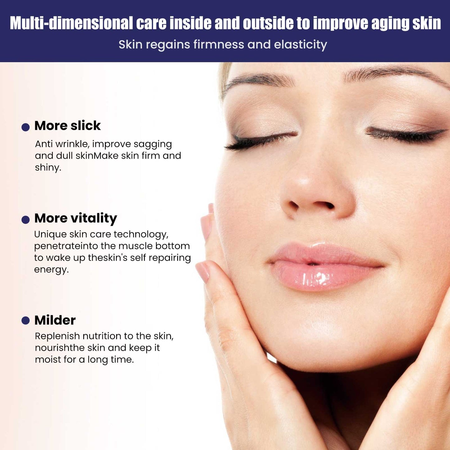 OUHOE Moisturizing Cream, Reduce Dark Spots And Fine Lines, Moisturize Firm Skin Care Cream