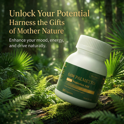 Saw Palmetto Extract With AKK Probiotics Supplement For Urinary Health Metabolism Support