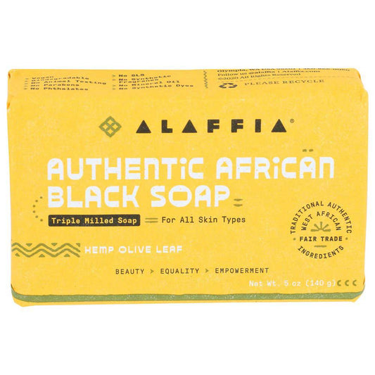 Alaffia Unfragranced Triple Mild Bar Soap - 5 Oz