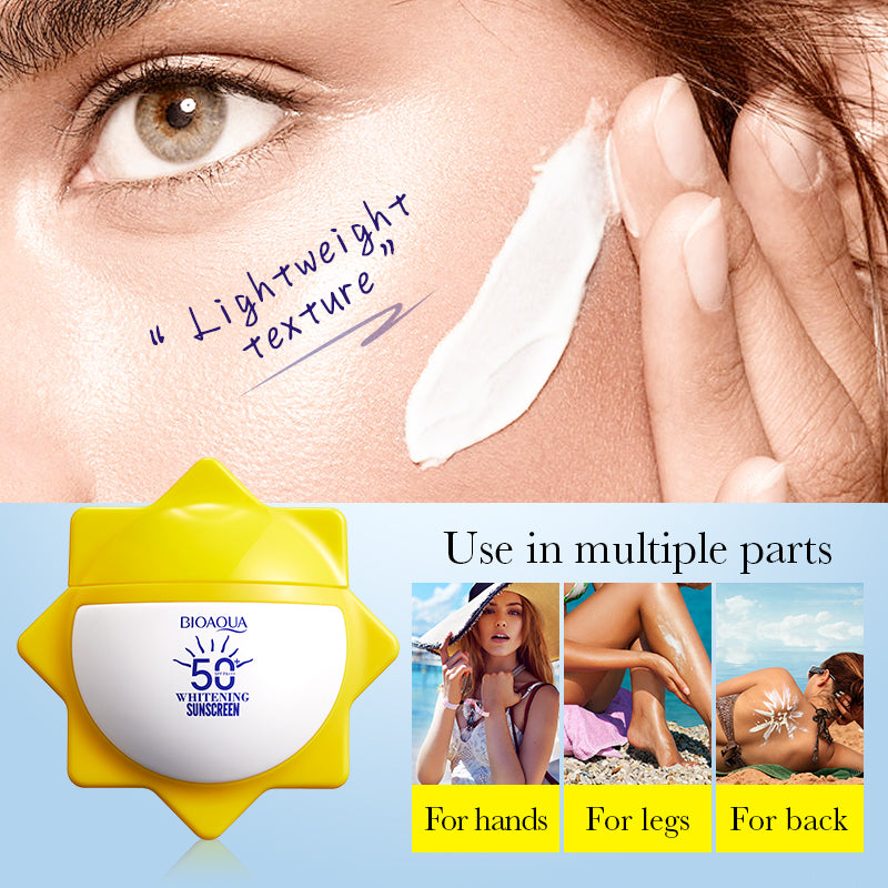 BIOAOUA Whitening Sunscreen Lotion SPF50 PA 40g