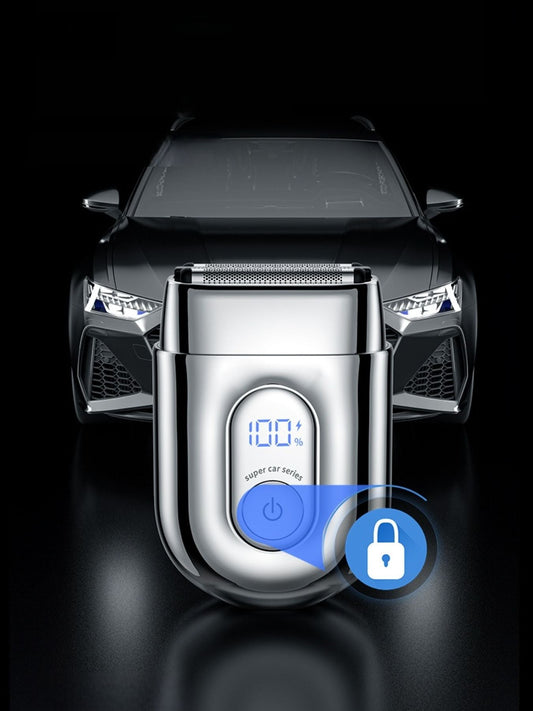 Portable Mini Shaver with LED Display