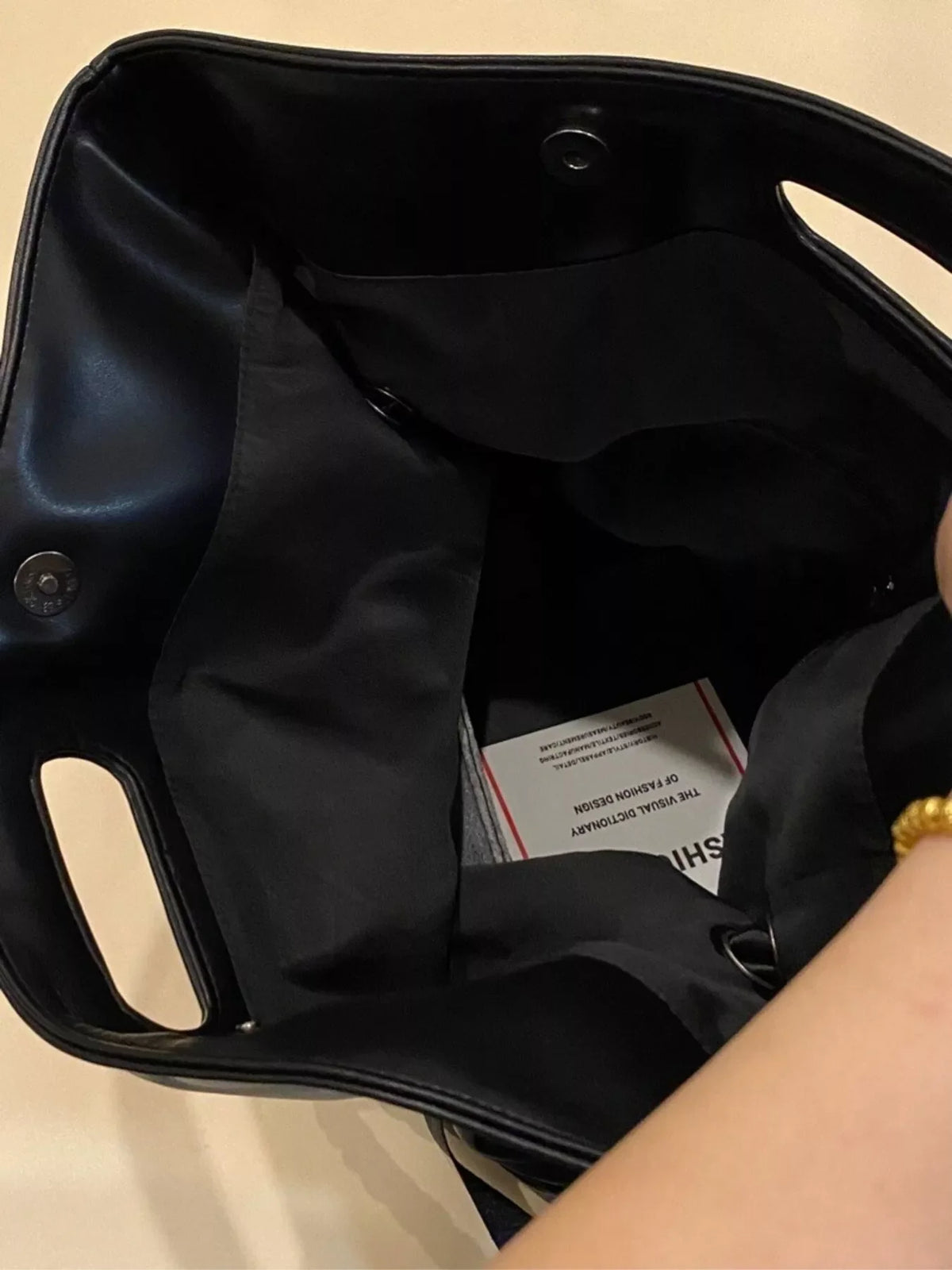 PU Leather Oversized Tote Bag