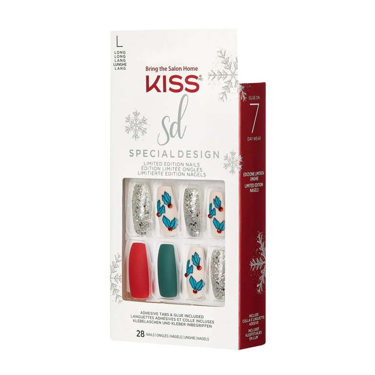 KISS Special Design Limited Christmas Edition 28 Holiday Nails