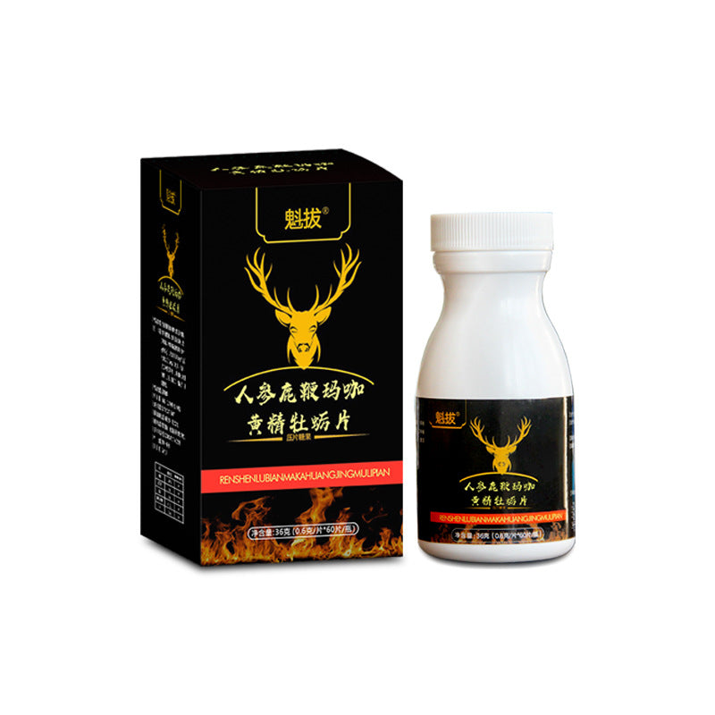 Ginseng Deer Pizzle Maca Polygonatum Sibiricum Oyster Peptide Tablets