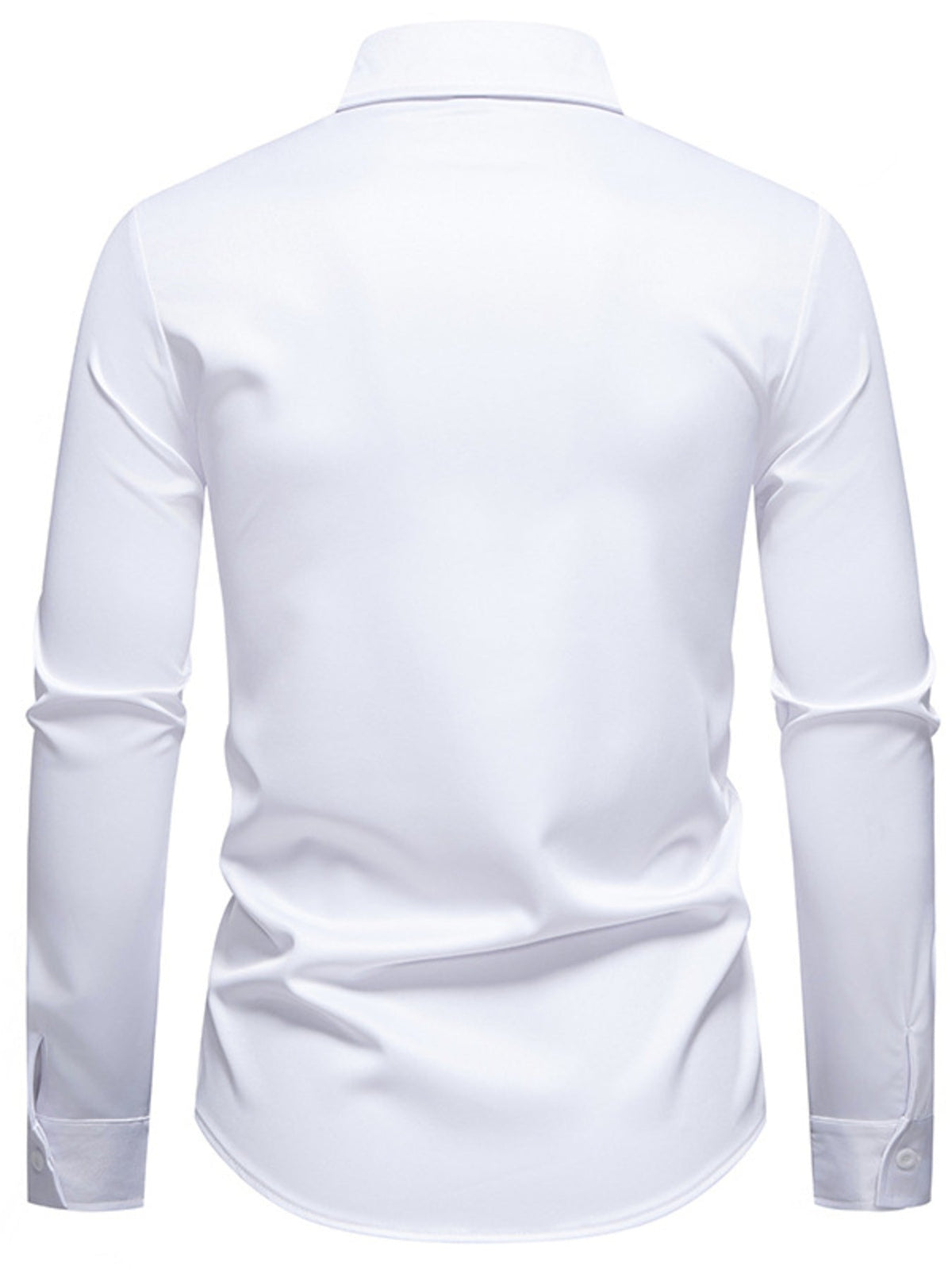 Men's Embroidered Long Sleeve Shirt
