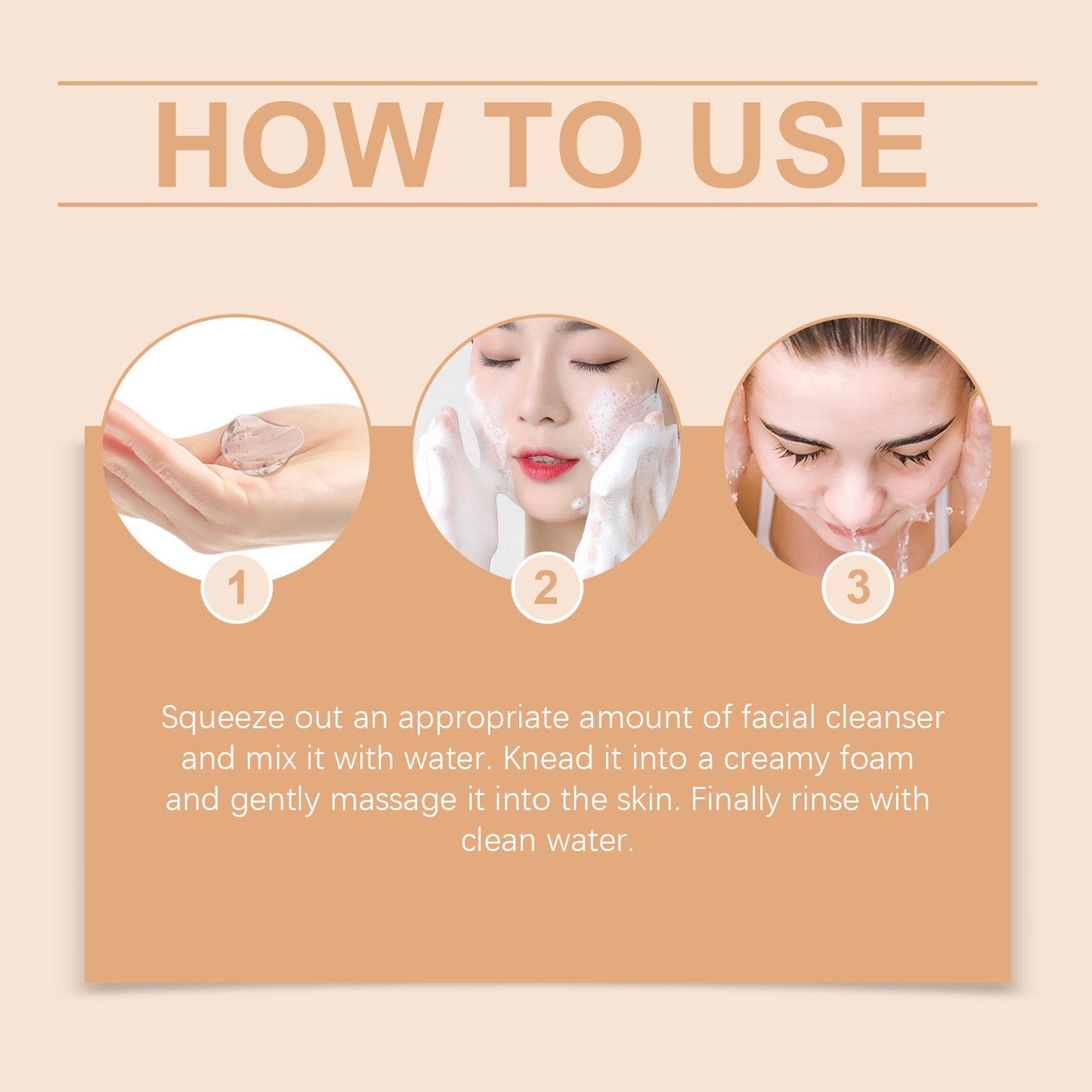 Hoygi Tomato Cleanser Gently Cleans Skin Pores Refreshing Oil Control Moisturizing Skin Cleanser