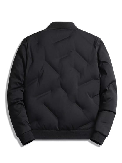 Men's Plus Size Zip Up Bomber Jacket