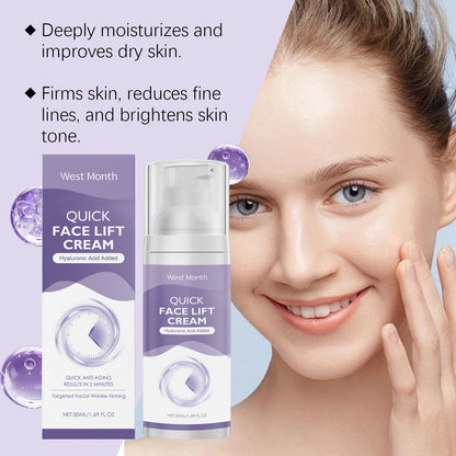 West&Month Hydrating Face Cream Hyaluronic Acid Facial Skin Moisturizing And Hydrating With Massage Skin Cream