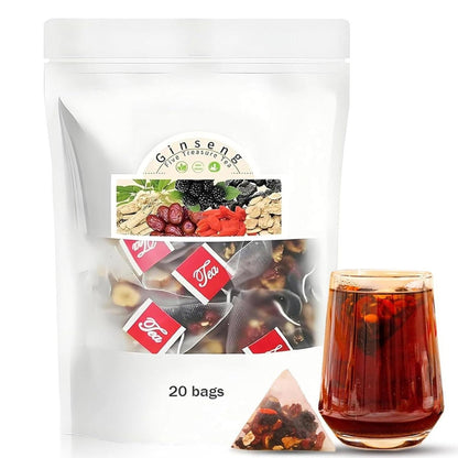 Ginseng Wubao Tea Yam Maca Medlar Triangle Bag