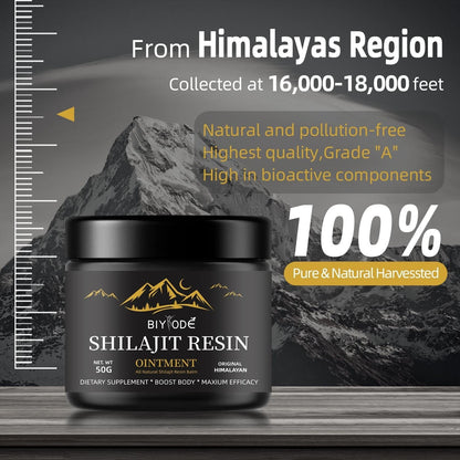 Pure Himalayan Shilajit Gummies with Ashwagandha Gokshura Herbal Energy & Vitality Supplement No Added Sugar | 60 Gummies