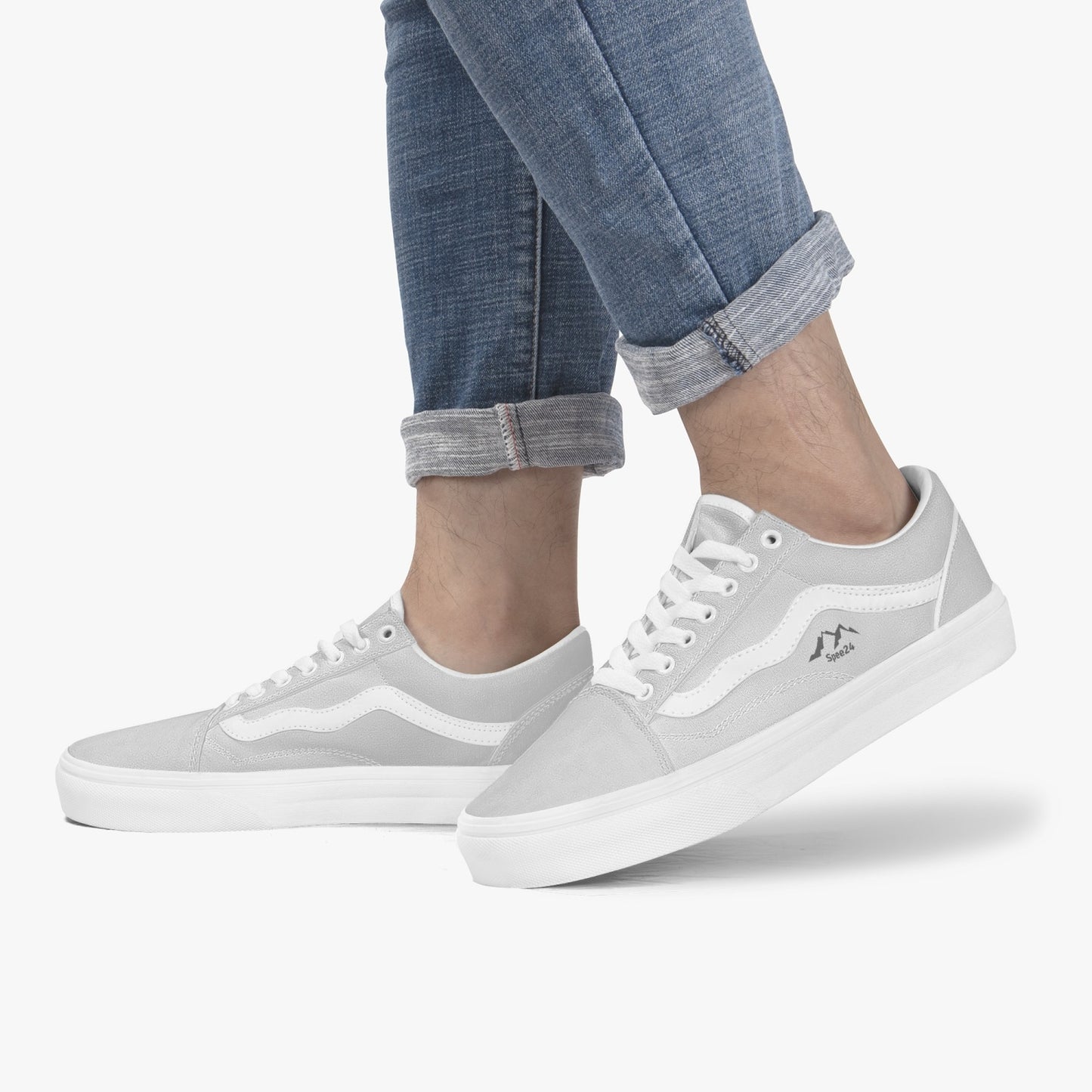 SHO-004W-24 Casual Trendy Low-Top Canvas Sneakers