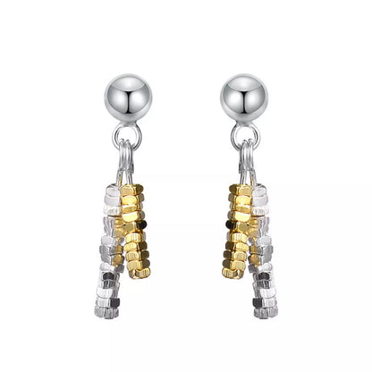 925 Sterling Silver Chain Drop Earrings