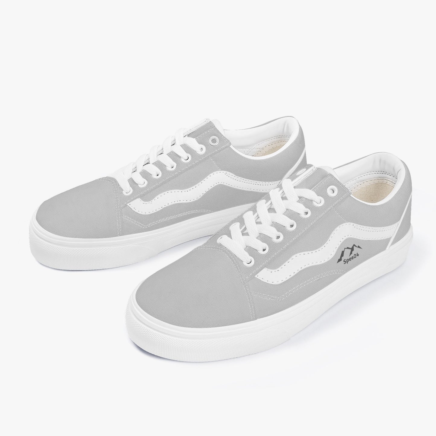 SHO-004W-24 Casual Trendy Low-Top Canvas Sneakers