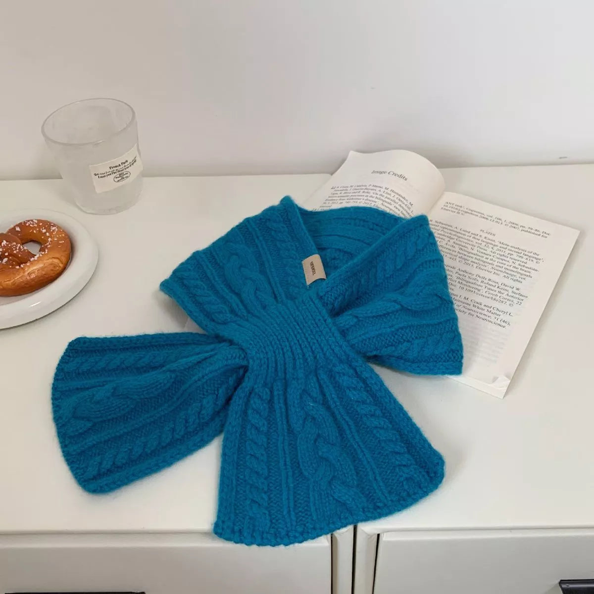 Cozy Cable Knit Scarf