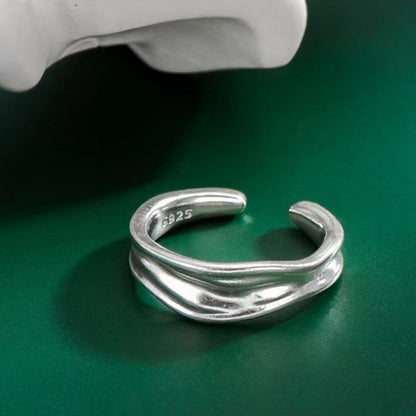 925 Sterling Silver Open Ring