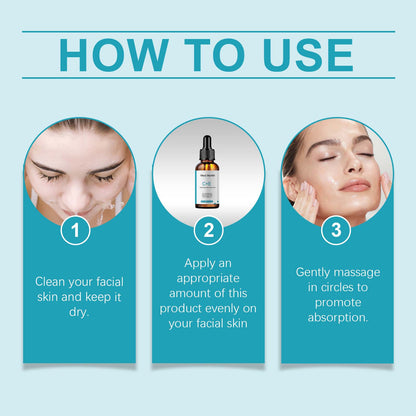 West&Month Vitamin C Facial Serum, Moisturizing, Moisturizing, Brightening And Revitalizing Skin Care