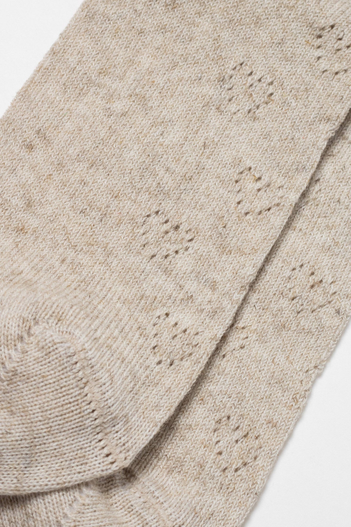 Cotton Linen Socks Conte Classic 542 - Hearts Pattern