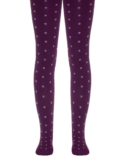 Conte Paola 50 Den - Fantasy Opaque Tights For Girls With Polka Dots - 4yr. 6yr. 8yr. 10yr. (16С-51СП)