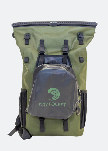 The Murphy - 30-Liter - Auto-Sealing, Waterproof, Floating, Scent Proof Dry Bag w/ Removable Shell Bag