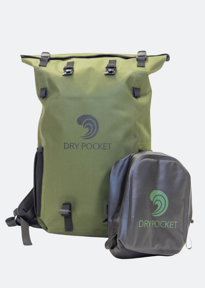 The Murphy - 30-Liter - Auto-Sealing, Waterproof, Floating, Scent Proof Dry Bag w/ Removable Shell Bag