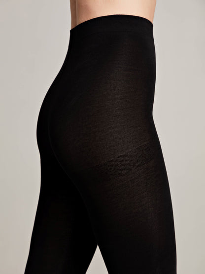 Conte Microcotton 200 Den - Cotton Warm Opaque Women's Tights (18С-70СП)