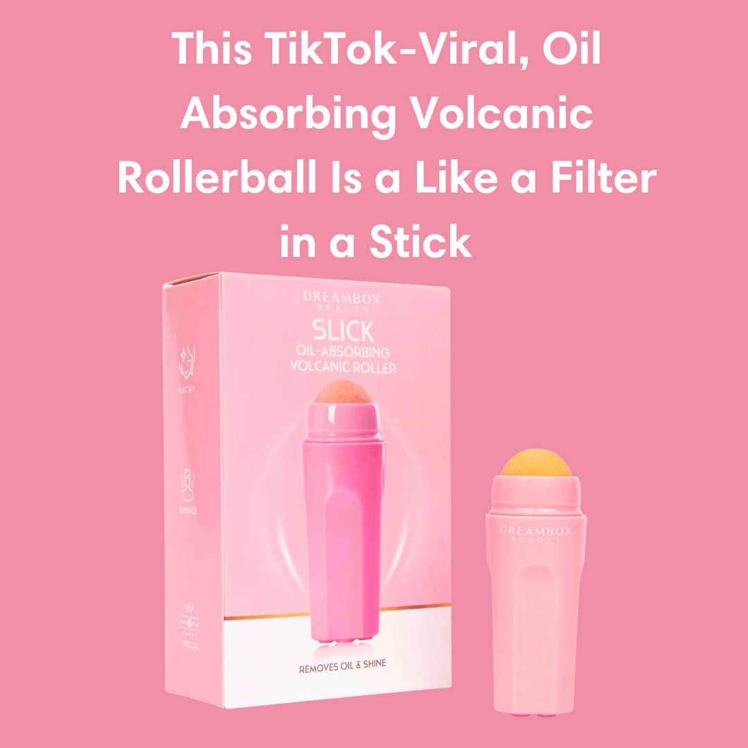 Slick Oil Absorbing Volcanic Roller [Removes Oil & Shine]
