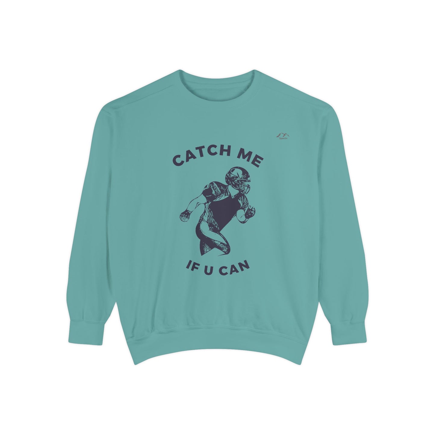 SW-119ML-24 Unisex Garment-Dyed Sweatshirt long sleeve sweat shirt for Football Rugby lovers